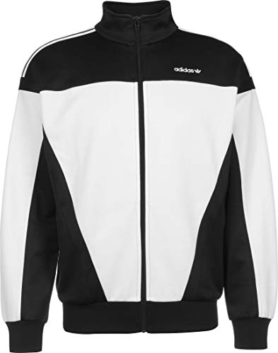 Adidas Classics Tt Felpa, Uomo, White/Black, M