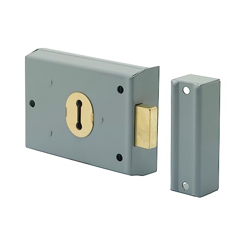 Sterling SRL001 101 x 76 mm Rim Deadlock - Grey 4 x 3