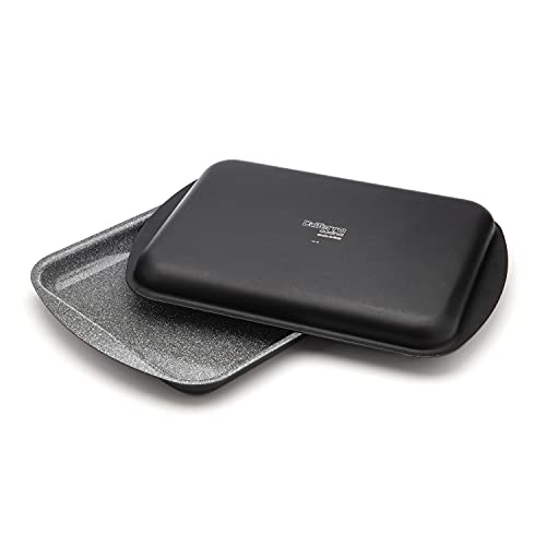 Vesuvio Ceramic Coated Baking Sheet / Cookie Sheet Twin Pack - Natural Nonstick / 14 X 10.5 Inch #TOP1