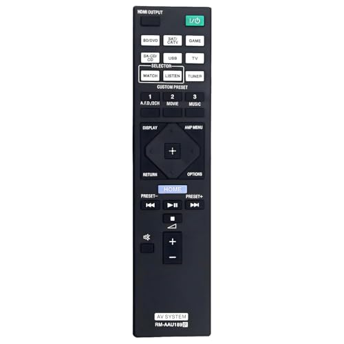 Amazon | RM-AAU189 交換用リモコン Sony AVレシーバー ホームシアター