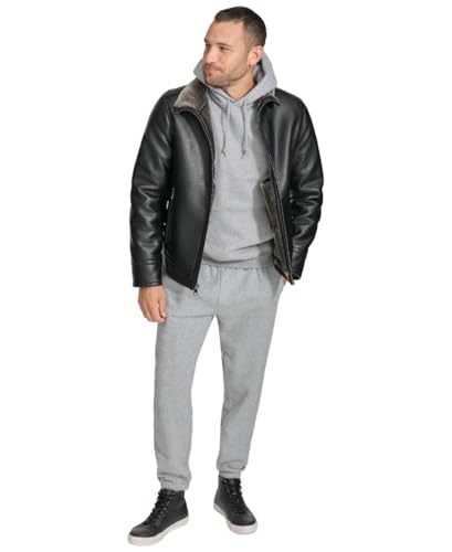 Calvin Klein Men's Everyday Essential Faux Fur Lining Jacket