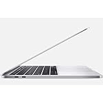 Apple MacBook Pro 13" with Touch Bar, 10th-Generation Quad-Core Intel Core i7 2.3GHz, 32GB RAM, 512GB SSD, Silver (Mid 2020) (Renewed) - Image 3
