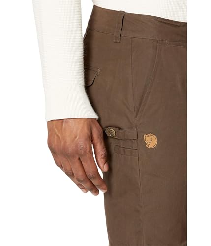 Fjällräven Herren Hose Sormland Tapered Winter, Dark Olive, 48, 90701-633