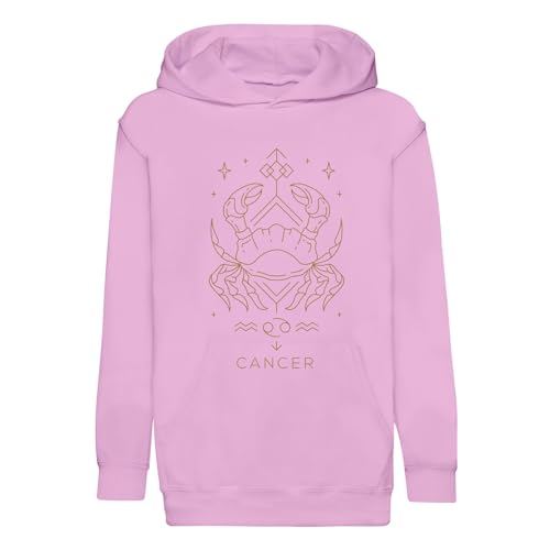 Sweat à capuche enfant Cancer signe astrologie bohème constellation