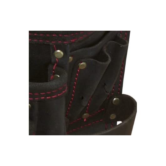 Tasca per unghie rinforzata in pelle con cintura JOUANEL - POCOU-R-460092