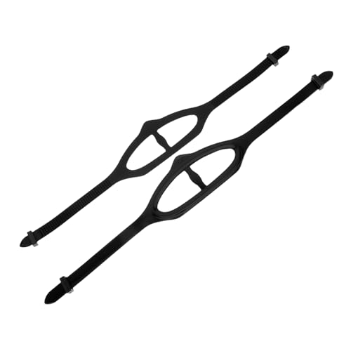 VICASKY 2pcs Silicone Swim Eyewear Straps for Diving and Snorkeling Fit for Men and Women Comfortable Band for Secure Use Water Sports