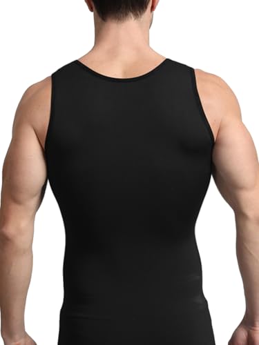 Men Body Shaper Slimming Tummy Control Compression Shapewear Vest Abdomen Shaping Undershirt Muscle Tank Tops3