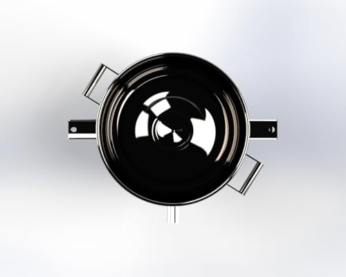 Tazón Mezclador de Acero Inoxidable 80QT CYL Corporation miniatura 5