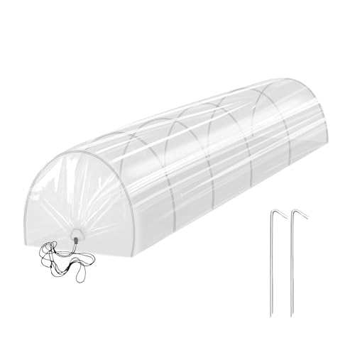 Casa Verde del giardino | Letti rialzati con cerchio da giardino Cloche 2 in 1 | di Cerchio di protezione solare Cloche piccoli da giardinaggio per Verdure invernali e autunnali