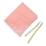 Healeved 19 X 2m Blitztüllstoff Party Deko Tüllstoff in Schneeweiß Multifunktionaler Netzstoff für Hochzeitsdekoration Tischläufer Stuhlschleifen und Selbstgemacht Basteln