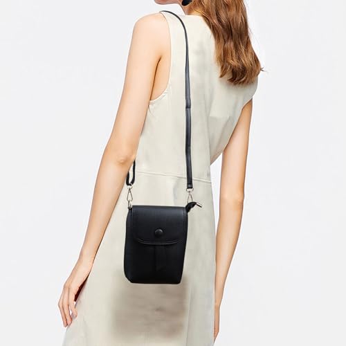 Crossbody Bags, PU Leather Crossbody Handbag Crossbody Purse with Adjustable Strap for Women, Phone Crossbody Bag 5