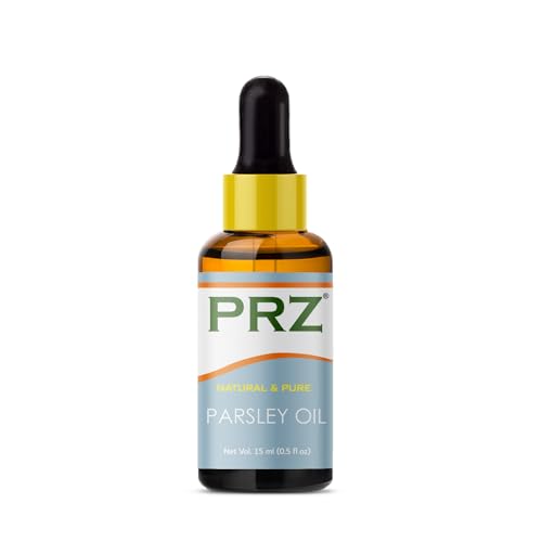Image of PRZ Parsley Seed Essential Oil - Pure Natural Therapeutic Grade Oil for Skin Care & Hair Care, 15 ml