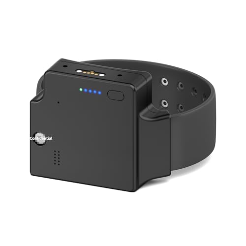 Traxbean 4G GPS Ankle Monitor Professional Electronic Monitoring Device Tamper-Proof Offender Tracking Bracelet Justice Grade GPS Tracker with Speedtalk SIM Card