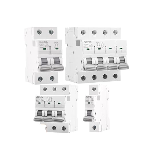 Disyuntor 4 Pole C Curve 25A de alta resistencia con mecanismos internos de cobre de gran durabilidad 2