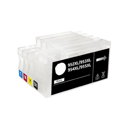 Cartouche d'encre vide avec puce ARC 952 953 955 pour Officejet Pro 7740 8210