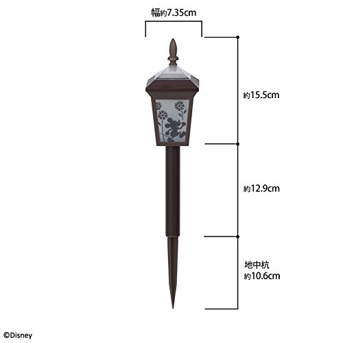 Amazon | タカショー ソーラーミニシルエットライトミッキー&ミニー2本