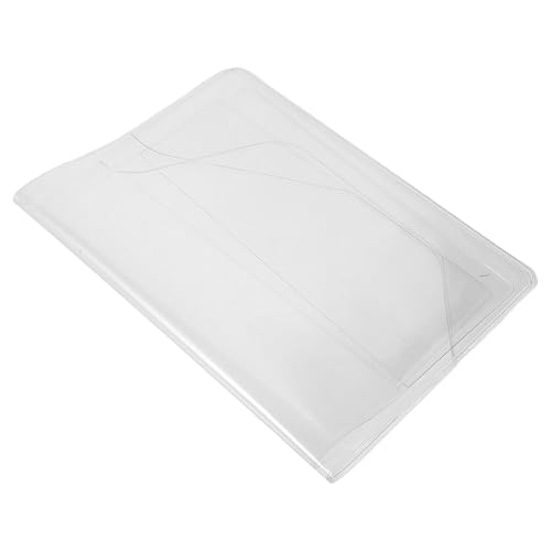 Lurrose Fundas Transparentes para Cuadernos A5, Protector de Libros Cubierta de Pvc, Incluye Forro y Recambio para Planificadores y Cuadernos Escolares