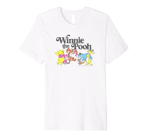 T-shirt Disney Winnie l'Ourson vintage t-shirt premium imprimé graphique