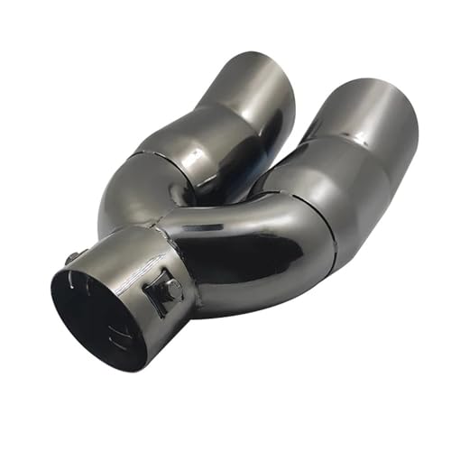 Enjoliveur d'échappement double sortie inox pour Prius et Fox - 4