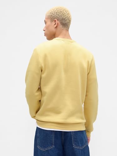 Image of Gap Men Printed Standard Fit Crew Full Sleeve Sweatshirt