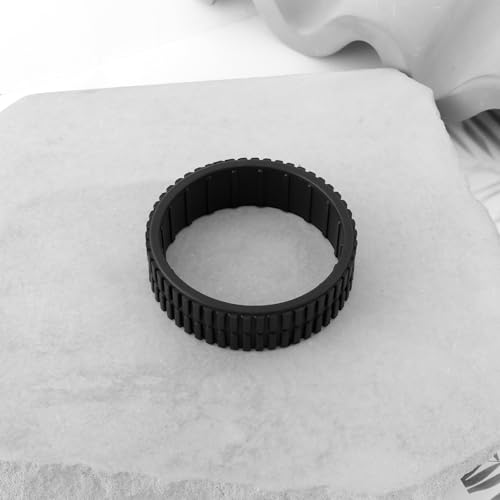 OTOTEC 2 Pcs Cleaning Robot Rubber Replacement Tires Compatible with i-Robot Braava Jet 240 241 244 Compatible with Mint 4200 4205 Robotic