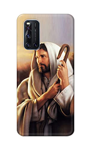 Image of PRINTFIDAA Catholic Image of Jesus Christ from Slovakia Hard Back Cover for Vivo V19 Back Cover -(P6) KAT1003