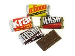 Miniature Chocolate Candy Bars, Assorted Minis, Wrapped, Bulk - Great for Candy Bowls, Events, Holidays, Baking and More! (Assorted Milk Chocolate, 3 Lbs.)