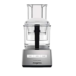 Magimix compact 5200 xl chrome 1100 watt food processor with recipe book  urban country home decor