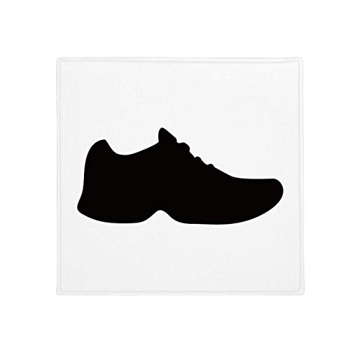 Tapis de sol motif silhouette de sport noir 50x50 cm, une idée cadeau originale - 2