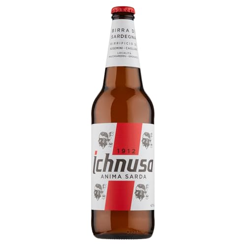 Gradazione alcolica: 4,7% vol Ichnusa Birra Sarda, 66cl