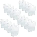 16-Pack Collapsible Water Containers (2.6 Gallon / 10L Each)