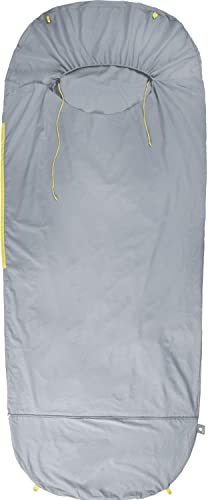 Sleeping Bag Liner Cotton, Extra Large (90x39) for 4 Seasons - Easy Care Travel Sheet with Unique Design Features, Ideal Sleep Sack for Adults & Kids