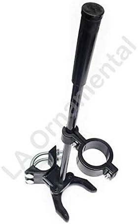 Auto Pool Latch 1-5/8" X 2-1/2" for Pool Chain Link Fence Gate Self-Latching with Spring Closer Black