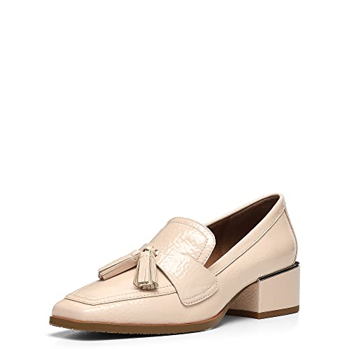 Donald Pliner Women's Loafer, Putty, 5.5