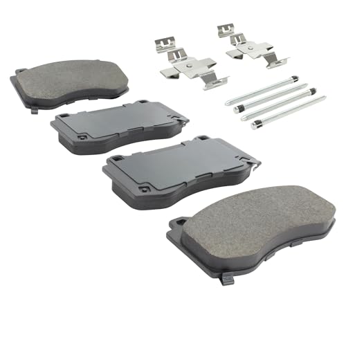 QUALITY-BUILT Front Ceramic Brake Pads, Black Series 1003-1149C, Compatible with 2005-2022 Chrysler/Dodge/Jeep/Lincoln (300,Challenger,Charger,Grand Cherokee,Magnum,Mark LT) by Quality-Built - Used condition - Image 2