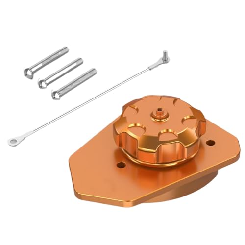 MfsREv Cuber de Combustible de Combustible Cubierta del Cuello Compatible con 690 R SMC R 2019 2020 2021 2022 2023(Orange)