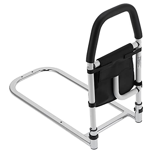 Trilho de Cama, Estável e Seguro, Alça de Assistência Com Bolsa de Armazenamento para Idosos, Aço Ca