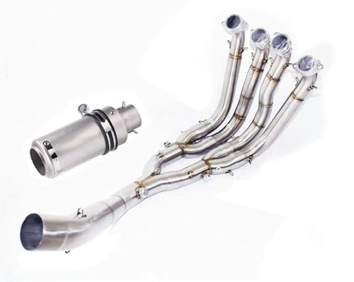 Tuyau avant de moto pour réparer échappement BMW S1000RR rouillé collecteur inox B