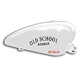 Waschstraßen fest Set mit 2 Aufklebern für Motorrad, Tank, Old School Bobber Chopper Harley Custom Vintage Code 1672 (070 Schwarz, matt (matt_opaque))