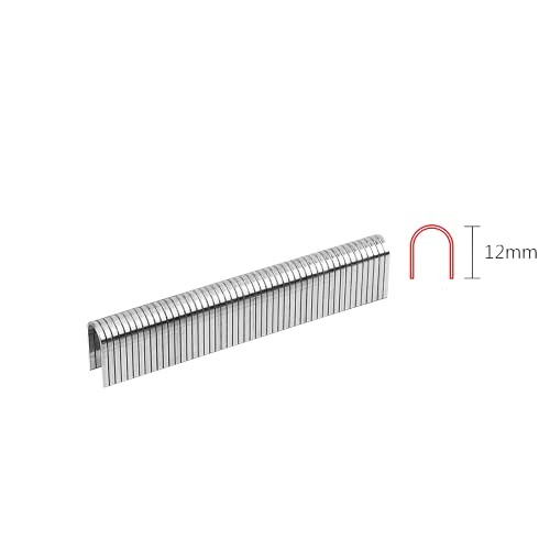 B K JAGAN & CO Finder Staple Nails 12MM U Type Pin 1000pcs for Upholstery Hand Stapler 1