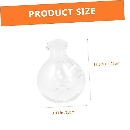 COLLBATH Household Glass Decanter Transparent Wine Separator for Home Use Fast Pouring for Wine Design