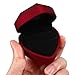 HEALEEP Ring Box with Light: Fashion Heart-shaped Engagement Ring Case Display Organizer for Proposal Anniversary Wedding