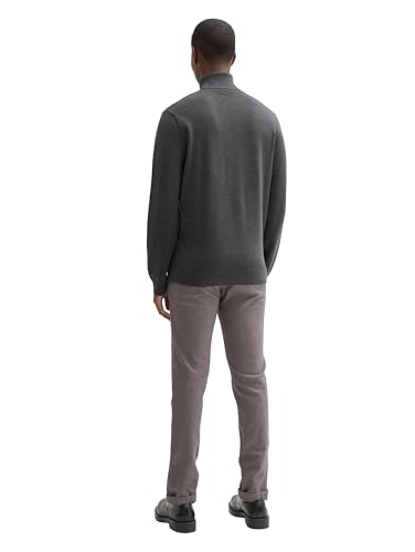 TOM TAILOR Herren Slim Fit Stretch Chino Hose mit Gürtel – Ansicht 3