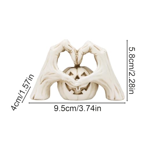 Statue de mains squelettiques d'Halloween déco intérieure et extérieure - 6