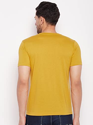 Image of Orewa Men Men's Solid Regular Fit T-Shirt