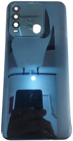 BringUAll Replacement Back Panel Housing Body Compatible with Tecno Spark 8T Black