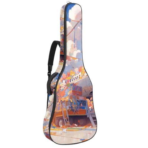Housse de guitare acoustique 101,6 cm, le sac imperméable idéal pour voyager et répéter