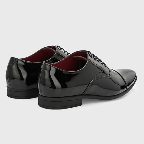 Image of Centrino Men's Formal Shoes |Premium Craftsmanship & Durable Build |Stylish & Elegant Design | Lace-Up Design with Cushioned Insole for Comfort |Craftsmanship for All-Day Elegance (9746)