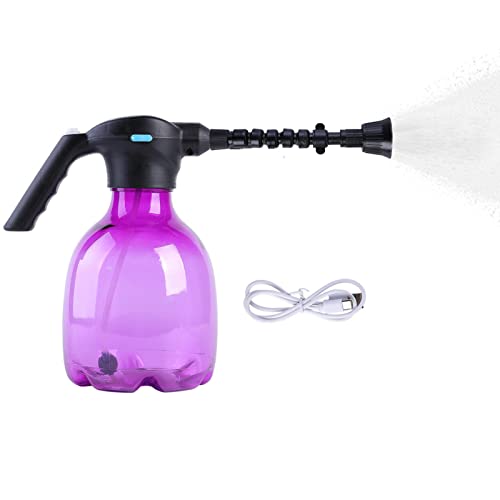 Frasco de spray para plantas | Frasco de spray automático de 3L USB com bico giratório ajustável,Reg