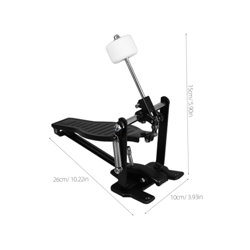 Accesorio pedal de batería aleación aluminio liviano y duradero miniatura 2